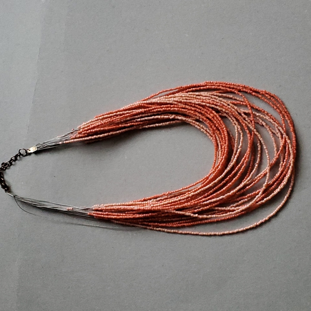 💥Beautiful multilayer beaded necklace